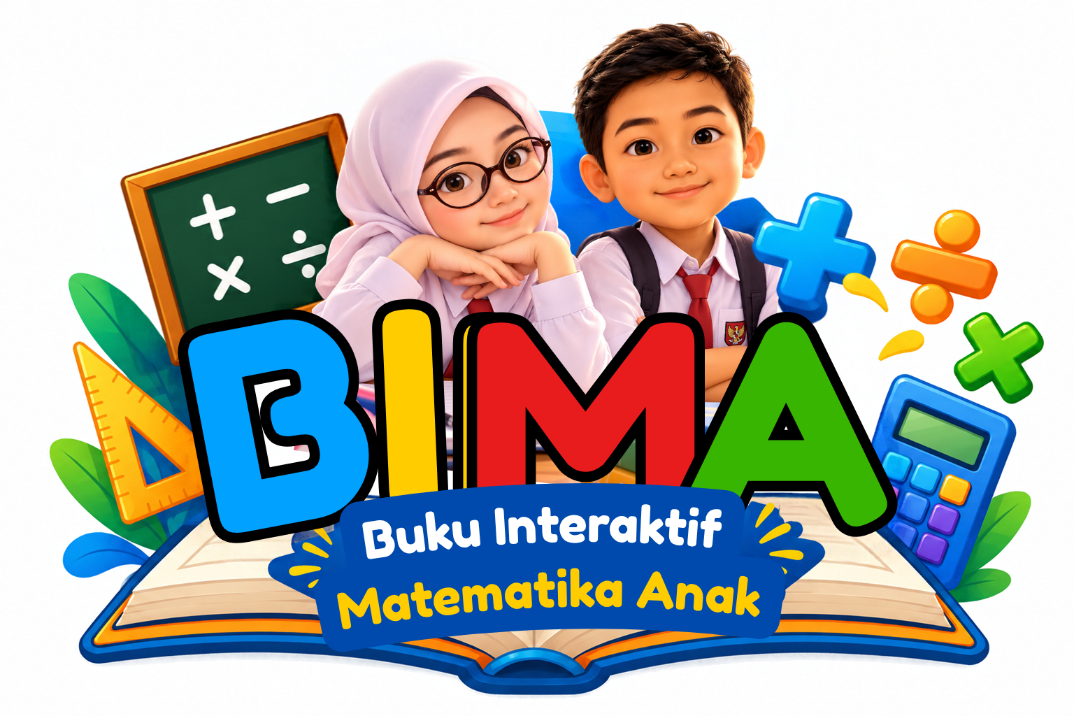 Logo BIMA, Buku Interaktif Matematika Anak